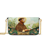 Catholight Harmony of Saint Francis Envelope Chain Crossbody Bag