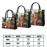 Catholight  Saint John The Baptist Shepherd Leather Bag