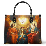 Coronation Of Mary Leather Bag