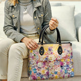 Floral Resurrection Leather Bag