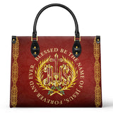 Radiance of Faith Leather Bag