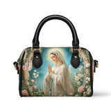 Catholight Lady Of Lourdes Leather Mini Satchel