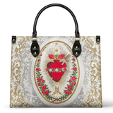 Immaculate Heart of Mary Elegance Leather Bag