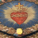 Catholight Sacred Heart of Divine Love Envelope Chain Crossbody Bag