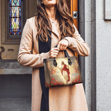 Glorious Ascension Christ Rising in Majesty Leather Bag