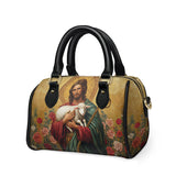 Catholight Lamb of Grace Leather Mini Satchel