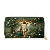 The Cross of Redemption - Leather Wallet Purse